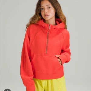 Lululemon scuba oversized half zip hoodie